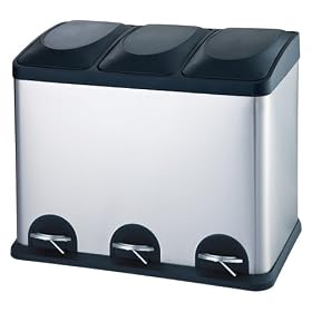 O Smart Bin Bin Residuos / Reciclaxe - 12 gal.
