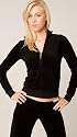 Juicy Couture Black Terry Track Jacket