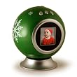Nextar N1-519 1.5-Inch Digital Photo Frame (Christmas Ornament, Green)