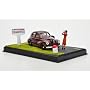 Peugeot 203, noire-rouge, Diorama, Model Car, Mini&hellip de SpecialC.-57