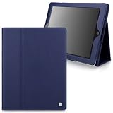 CaseCrown Bold Standby Case (Blue) for iPad 4th Generation with Retina Display, iPad 3 & iPad 2 (Built-in magnet for sleep / wake feature)by CaseCrown
