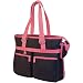 Mobile Edge Komen Eco-Friendly Tote, Black w ithPink Trim (Fits 16-Inch Laptops)
