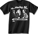 Three 3 Stooges OH..WISE GUY, EH? Adult T-shirt Tee Shirt