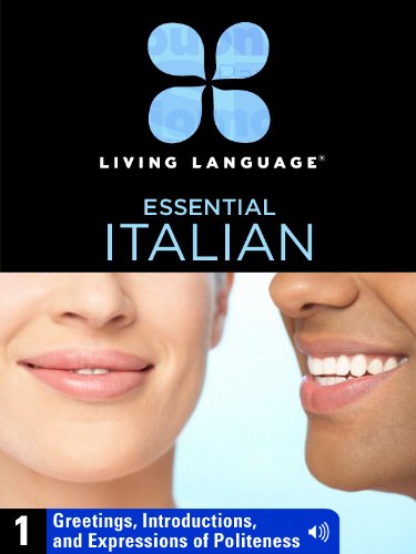 Textbook - Essential Italian, Lesson 1: Greetings, Introductions, and Expressions of Politeness