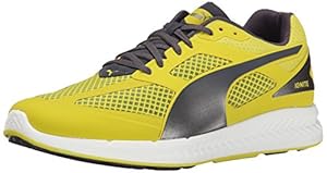 PUMA Men's Ignite Mesh Running Shoe, Sulphur Spring/Periscope, 7 M US