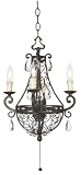 Kathy Ireland Plug-In Swag Mini Chandelier