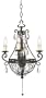 Kathy Ireland Plug-In Swag Mini Chandelier