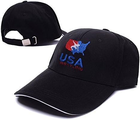 USA Wrestling Logo Adjustable Baseball Caps Unisex Snapback Embroidery Hats
