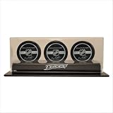 4.25 Triple Hockey Puck Display Case Team: Anaheim Ducks