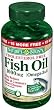 Natural Fish Oil 1000 Mg Cholesterol-Free Softgels, By Natures Bounty - 120 Ea