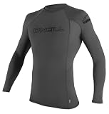 41G%2BCOIKxYL. SL160 ONeill Wetsuits Basic Skins Long Sleeve Crew, Graphite, X Large