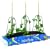 GARDMAN GROW BAG SUPPORT FRAME 3 PACK