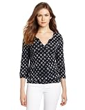 Lucky Brand Womens Shibori Ruby Top