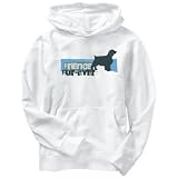 Hoodie Mens White  FRIENDS FUR - EVER - Welsh Springer Spaniel  Dogs