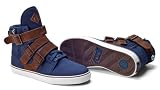 Radii Men's Straight Jacket Vlc Navy Chocolate High Top Fashion Sneaker