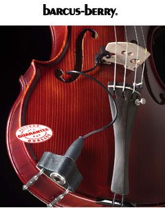 Barcus-Berry Clamp-on Bridge Violin Piezo Pickup 3100 On Sale