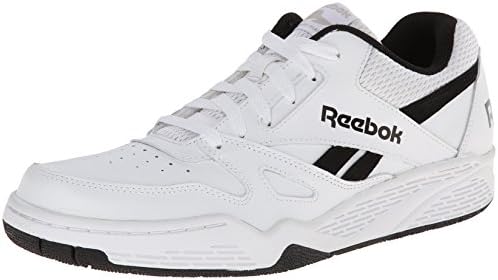 Reebok Men's Royal BB4500 Low Basketball Shoe, White/Black, 8.5 M US
