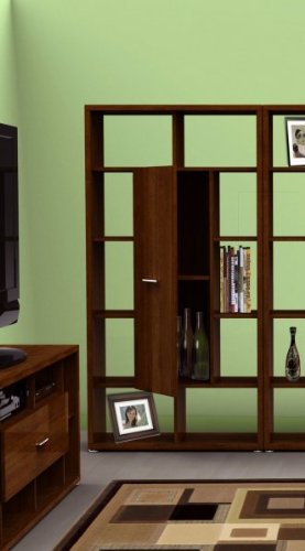 Nexera 491925 Concept Bookcase Room Divider Etagere