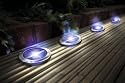 Gardman Blue Solar Deck Lights