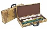 American Style Mah Jong Brown Map Case