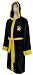 Rocky Balboa The Italian Stallion Hooded Black Terry Velour Robe for men