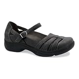 Dansko Women's Kiera Mary Jane,Black Nubuck,36 EU / 5.5-6 B(M) US
