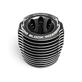 Aluminum Heat Sink Head 60x54mm Gunmetal K5.9 by Hpi Racing