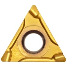 Sandvik Coromant TCGT Carbide Turning Insert, GC1025 Grade, TiAlN Coating, Triangle Shape