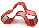 Kimco SomerSault 3-Bottle Wine Rack, Red