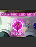 Xbox 360 controller led mod RING OF LIGHT LEDS- PURPLE