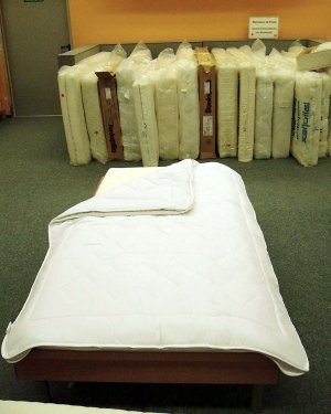 Vierjahreszeiten-Bettdecke Hebra 155x220-weiss