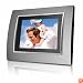 Coby DP-557 5.6-Inch Digital Photo Frame with MP3 Player (Silver Metal)