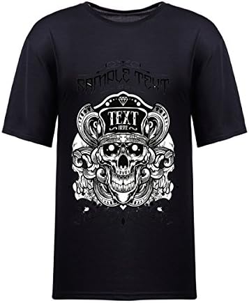Men's Human skeleton Short Sleeve T-Shirt LMQ01
