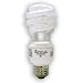GE 16460 13 Watt Energy Smart Soft White Spiral T3 Light Bulb, 3-Pack