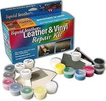 LIQUID LEATHER KIT WITH FABRIC REPAIR KIT
