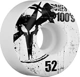 Bones 100's Original 52mm Natural Skateboard Wheels (Set of 4)