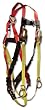FallTech 70086082D Tradesman Harness with ClearPack Shock Absorbing Lanyard, Universal Fit