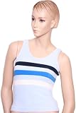 Adidas Damen TERRY TOP Tank Shirt (555186) Frottee hellblau (cloudblue / legacy), Gr. 40