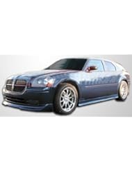 2005-2007 Dodge Magnum Duraflex Quantum Body Kit - 5 Piece - Includes Quantum Front Lip Under Spoiler Air Dam (106009) Quantum Side Skirts Rocker Panels (106010) Quantum Rear Add On Bumper Extensions (106011)