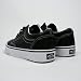 Vans Classic Old Skool Leather Black/White Men's Walking Skate Shoes #Image 2