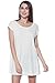 Alexander + David Women's Soft Knit Rounded Neck W/Cap Sleeves