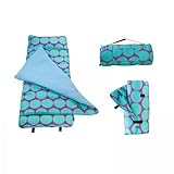 Big Dots Aqua Nap Mat (Big Dots Aqua) (1.5"H x 20"W x 50"D)