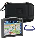 Cobra GPSM 5000 EVA Carrying Case (Black) with Free Extra Carabiner