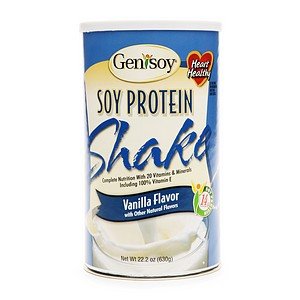 GeniSoy Soy Protein Shake, Vanilla 22.2 oz (630 g)
