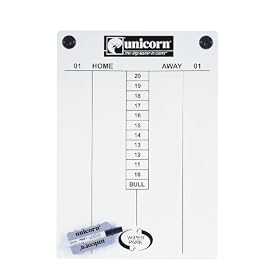 Unicorn Wipe Clean Scoreboard - White/Black