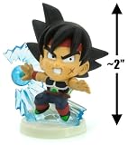 41G%2BjdR01gL. SL160  Bardock ~2 Mini Figure: DragonBall Kai Ultimate Technique Mini Big Head Figure Version #01