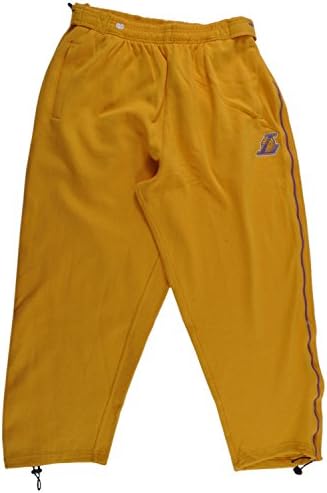 Plus Size Licensed NBA Lakers Zipway Fleece Sports Pants XXL