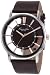 Kenneth Cole Men's Transparency KC1781 Brown Calf Skin Quartz Watch with Brown Dial