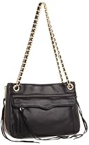 Hot Sale Rebecca Minkoff Swing Shoulder Bag,Black,One Size