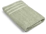 Martex 100% Egyptian Cotton Loops Bath Towel, Soft Jade